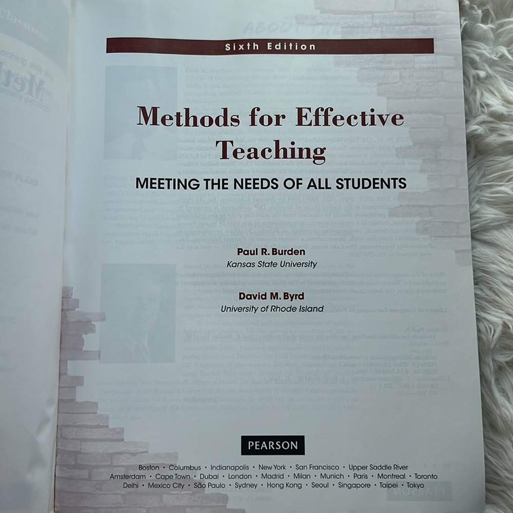 Sixth Edition Methods For Effective Teaching - Picture 3 of 4